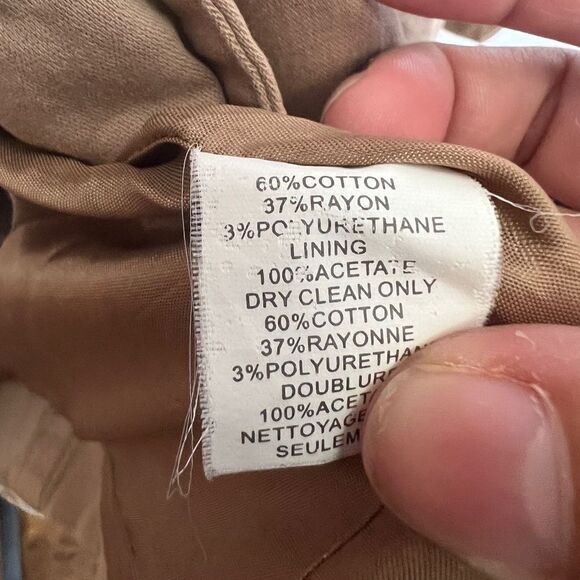Trina Turk Pea Coat Nude - Picture 9 of 9